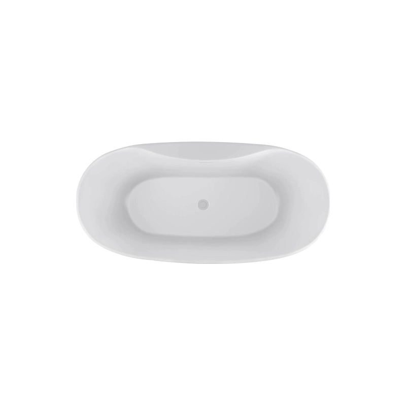 Ванна акрил. Aquatek Аполо 170х78х60 см свободностоящая (сифон+ножки), AQ-1155778