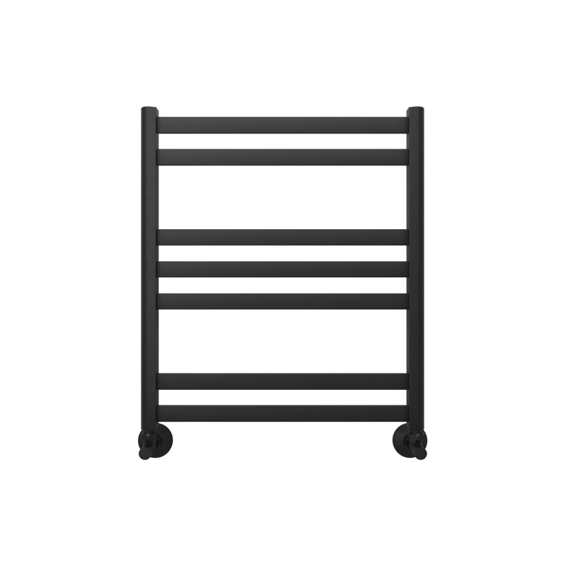 Полотенцесушитель водяной Aquatek Сириус 500х600, 7 секций, черный муар, AQ DP0760BL