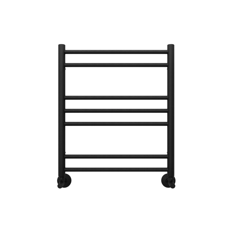 Полотенцесушитель водяной Aquatek Либерти 500х600, 7 секций, черный муар, AQ RR0760BL