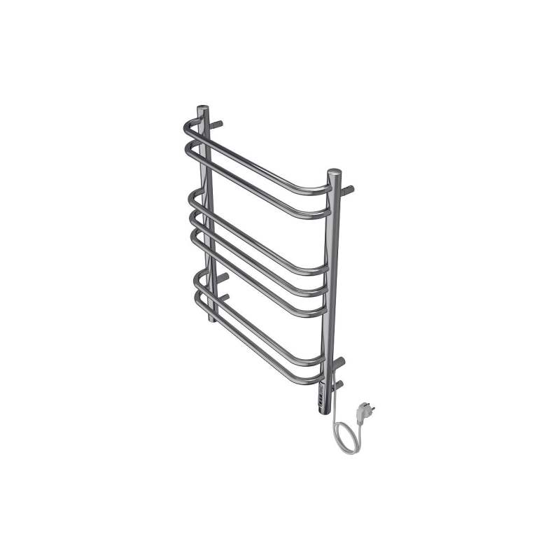 Полотенцесушитель эл. Пандора 500х700, 7 секций, хром, AQ EL RPC0770CH