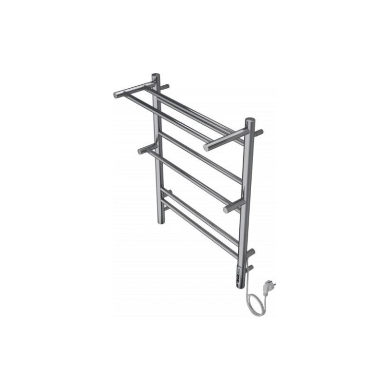 Полотенцесушитель эл. Альфа 500х700, 7 секций, с полкой, хром, AQ EL RRP0770CH