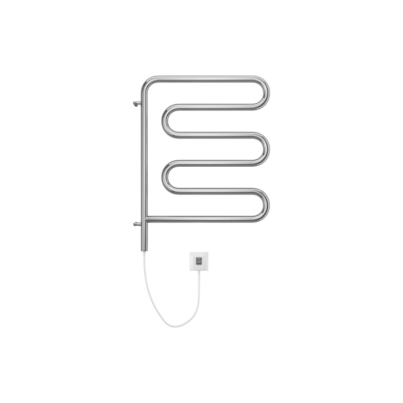 Полотенцесушитель эл. TERMINUS Ш-обр. 450х570 поворотный, хром, 4620768883958