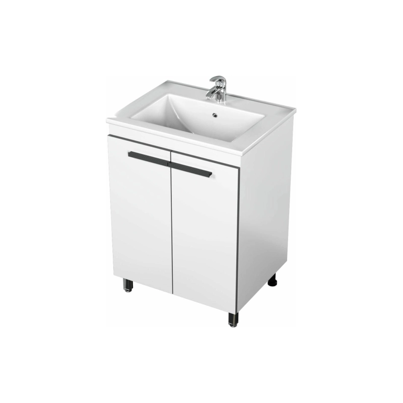 Тумба Vector 60 подвесная с умыв. Next-60 (разобранная)