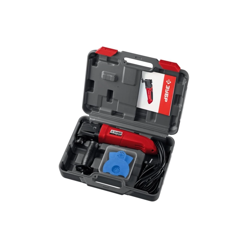 Реноватор ЗУБР OIS 400 Вт, с набором насадок, кейс (МФИ-400 КН)