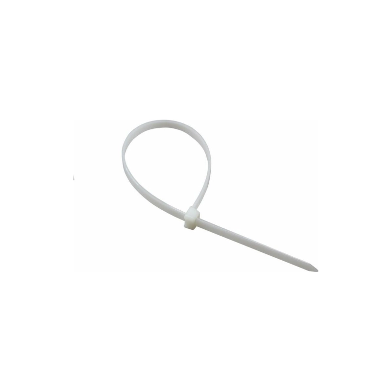 Хомут кабельный нейлон REXANT 100х2,5 белые (100 шт)