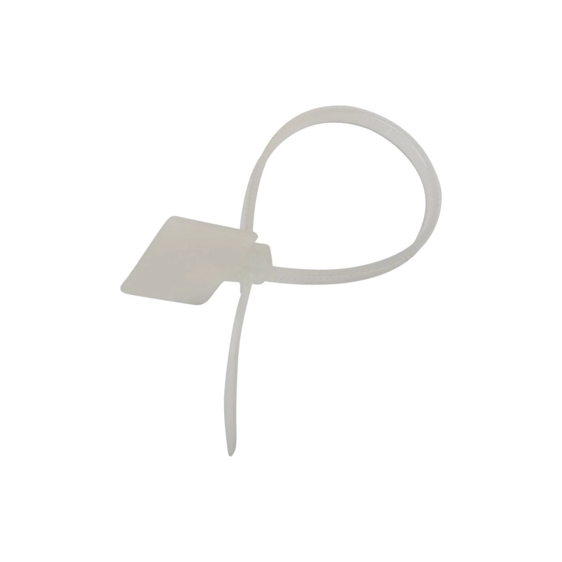 Хомут нейлон REXANT под маркер 100х2,5, белые (100 шт)