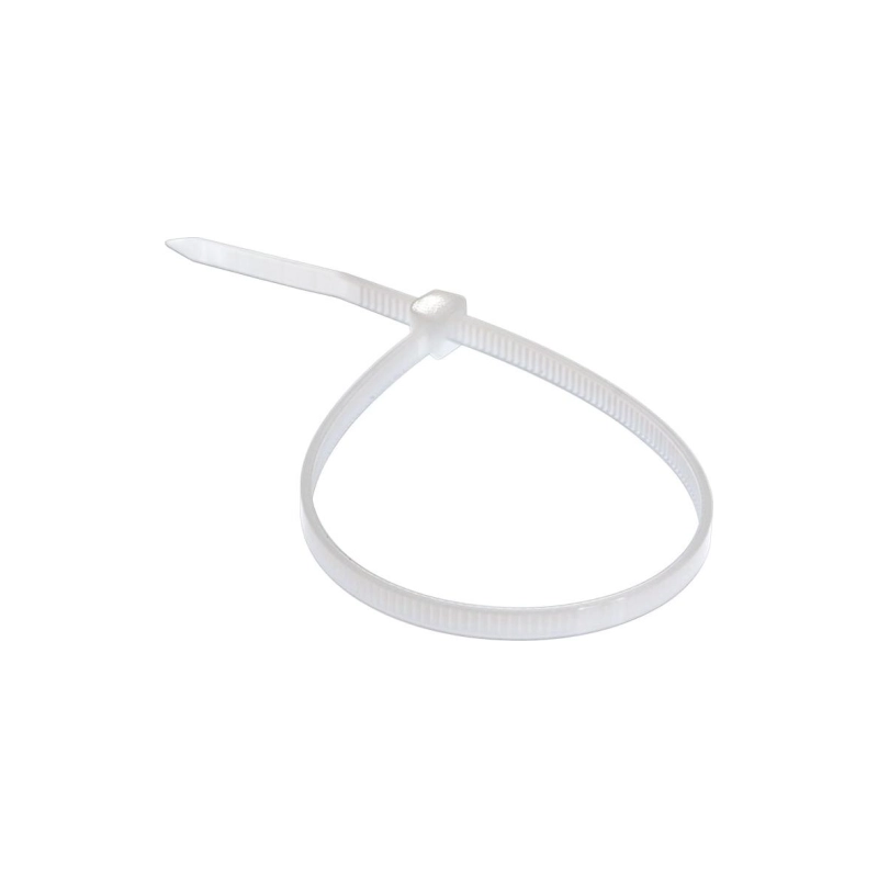 Хомут кабельный нейлон REXANT 300х3,6, белые (100 шт)