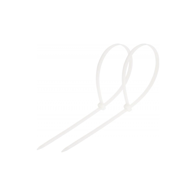 Хомут кабельный нейлон REXANT 350х4,8, белые (100 шт)