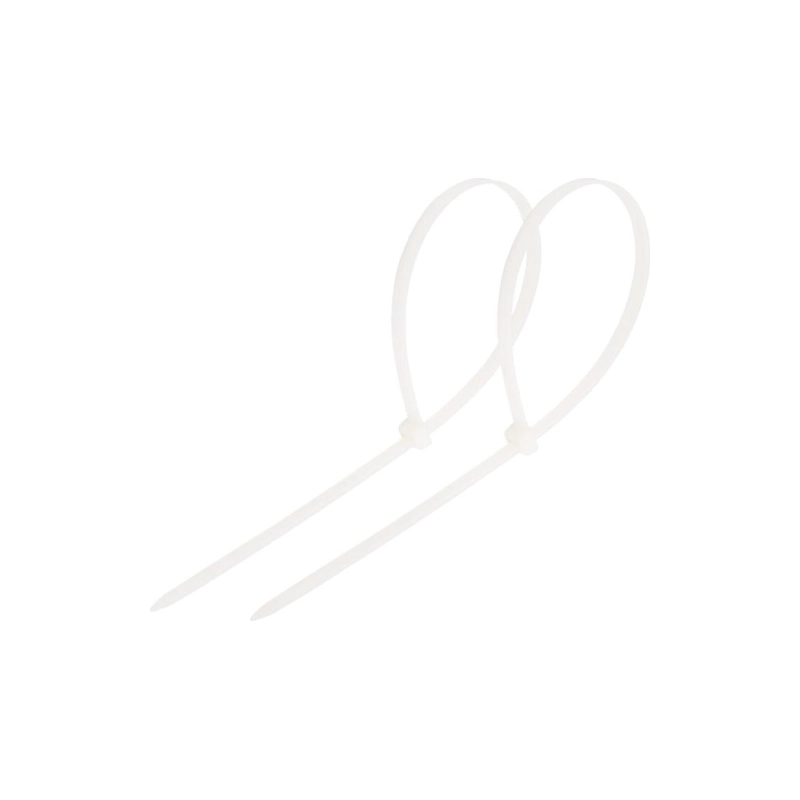 Хомут кабельный нейлон PROconnect 200х2,5, белые (100 шт)