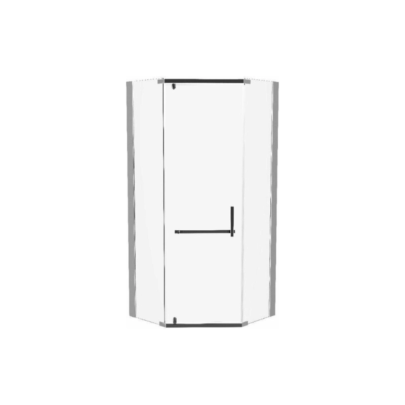 Душевое ограждение Arena Pentagon 100 100х100 см, пятиугольная, б/поддона, хром, УТ000058035