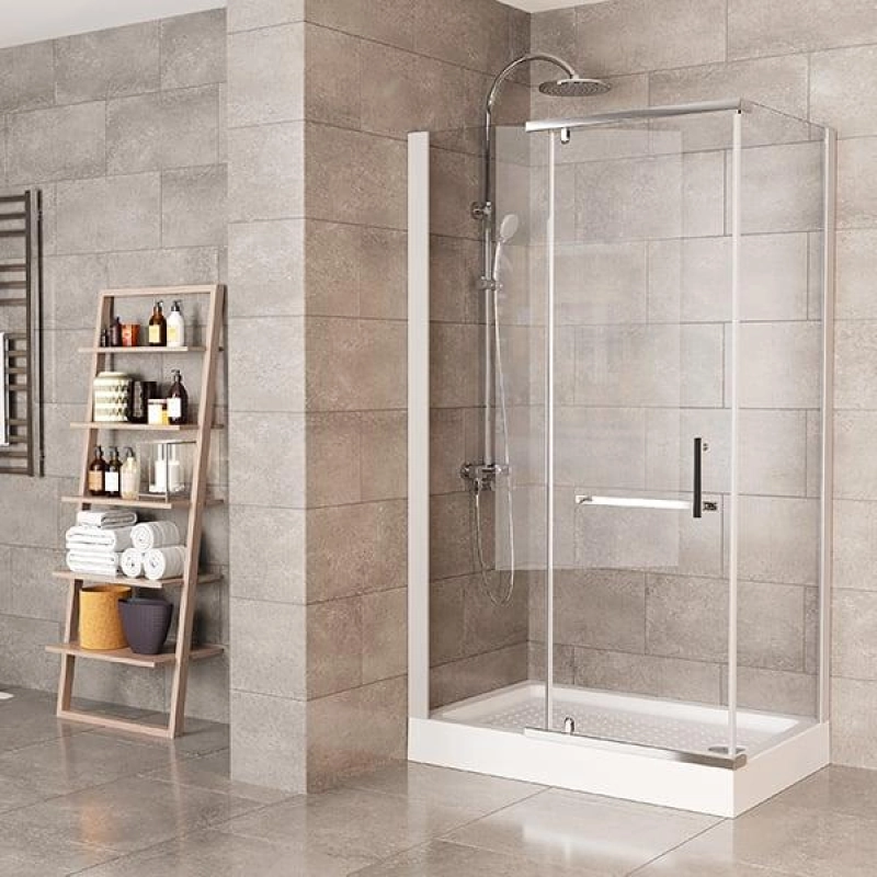 Душевое ограждение Arena Square 100 100х100 см, квадратная, б/поддона, хром, УТ000058037