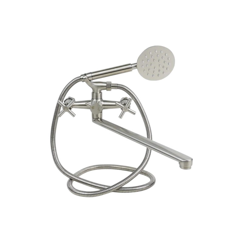 Р357 Смеситель Potato ванна унив.с прям.излив. Р22357S