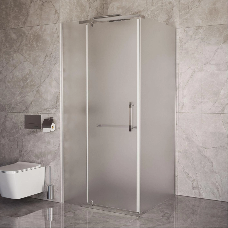 Душевое ограждение Arena Square 100 100х100 см, квадратная, б/поддона, матовое, хром, УТ000103431