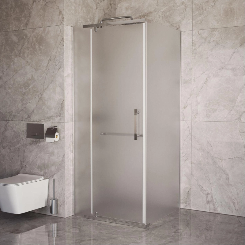 Душевое ограждение Arena Square 90 90х90 см, квадратная, б/поддона, матовое, хром, УТ000103428