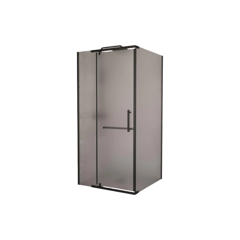 Душевое ограждение Arena Square Black 100 100х100см, квадратная, б/поддона, черный, УТ000103876