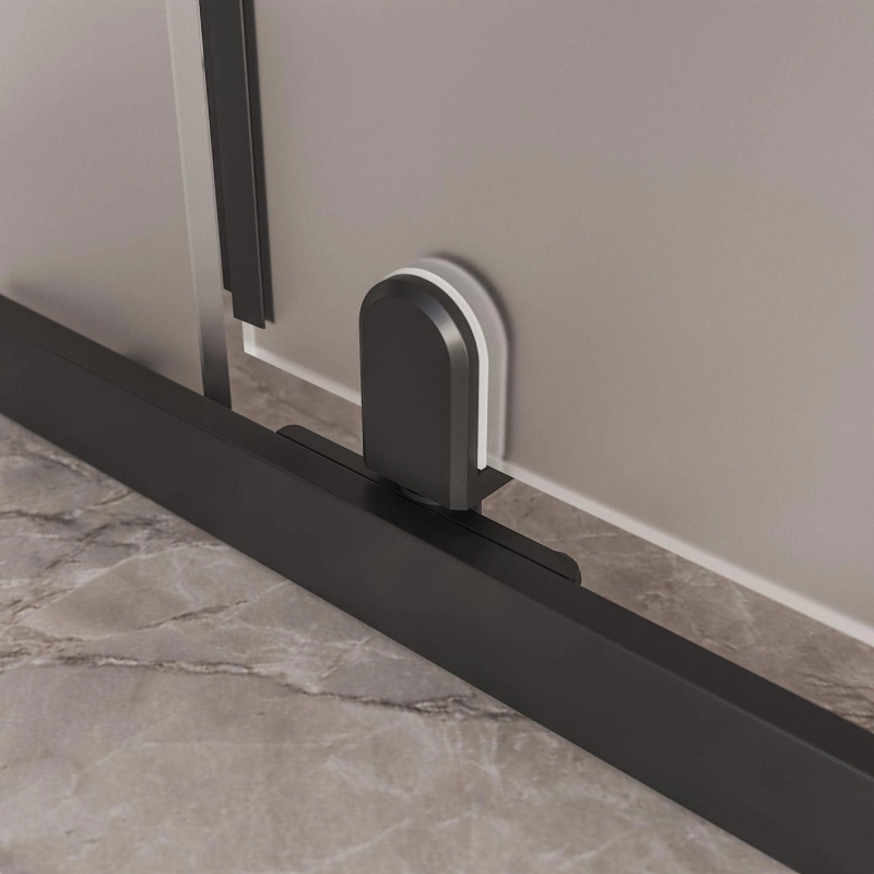 Душевое ограждение Arena Square Black 100 100х100см, квадратная, б/поддона, черный, УТ000103876