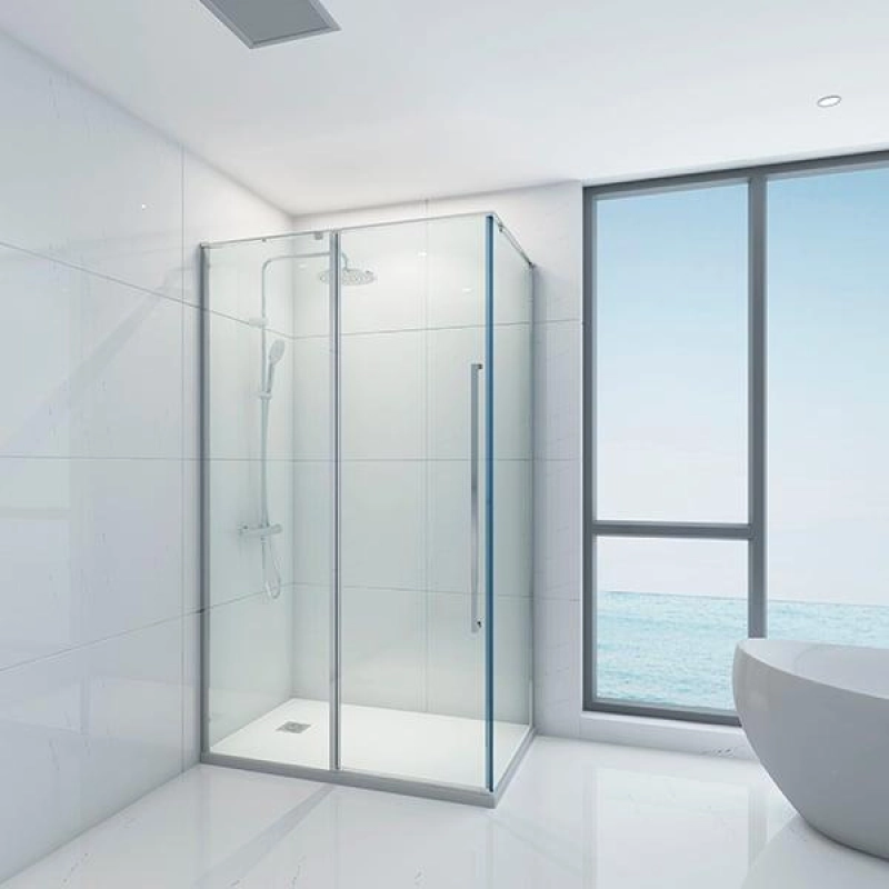 Душевое ограждение NEXT 120*90/1 120х90см, пямоугольная, б/поддона, хром, УТ000059231