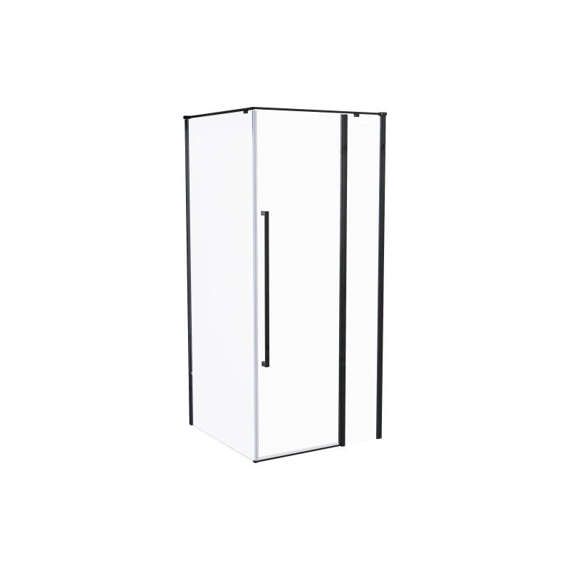 Душевое ограждение NEXT 100 Black 100х100 см, квадратная, б/поддона, черный, УТ000068763