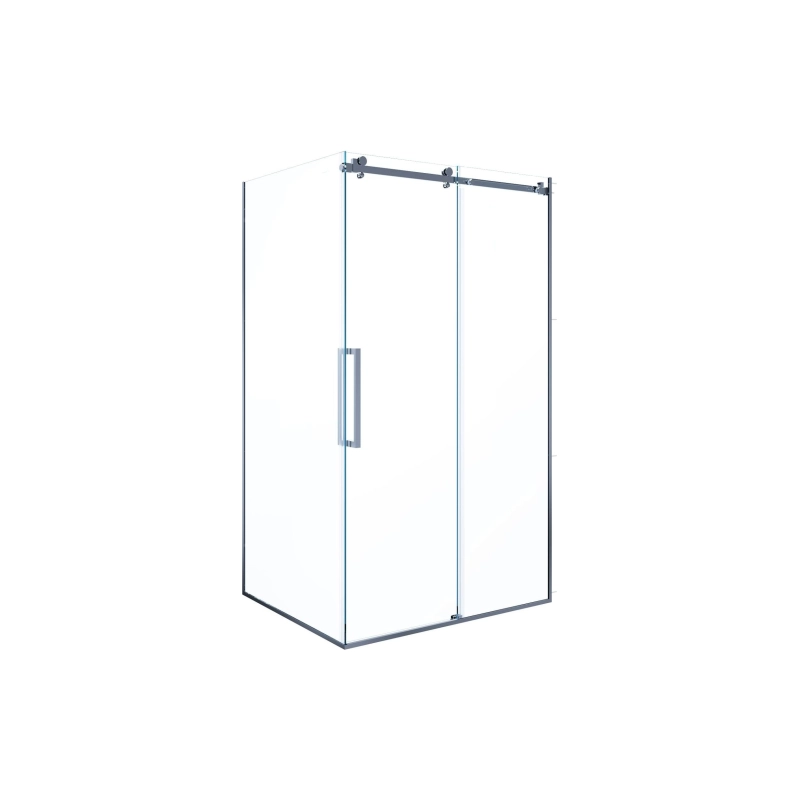Душевое ограждение Vector 120х90 см, прямоугольная, б/поддона, хром, УТ000094032