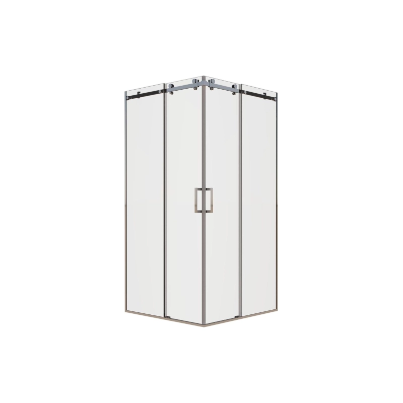 Душевое ограждение Vector 90х90 см, квадратная, б/поддона, хром, УТ000098744