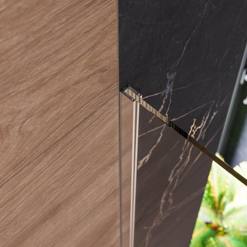 Душевая перегородка Walk-in 90 (с аксессуарами), б/поддона, хром, УТ000072438