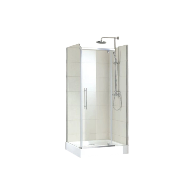 Душевое ограждение Quadro 90х120 см, прямоугольная, б/поддона, хром, УТ000004853