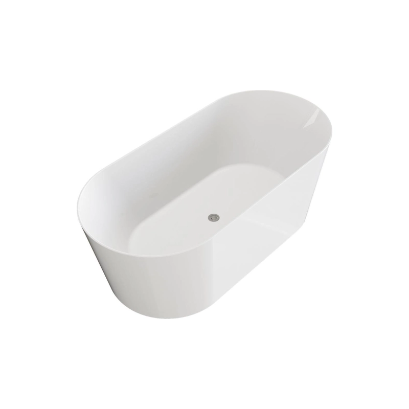 Ванна акрил. Tau C 160х75 см, свободностоящая, с экраном, без каркаса, УТ000099009