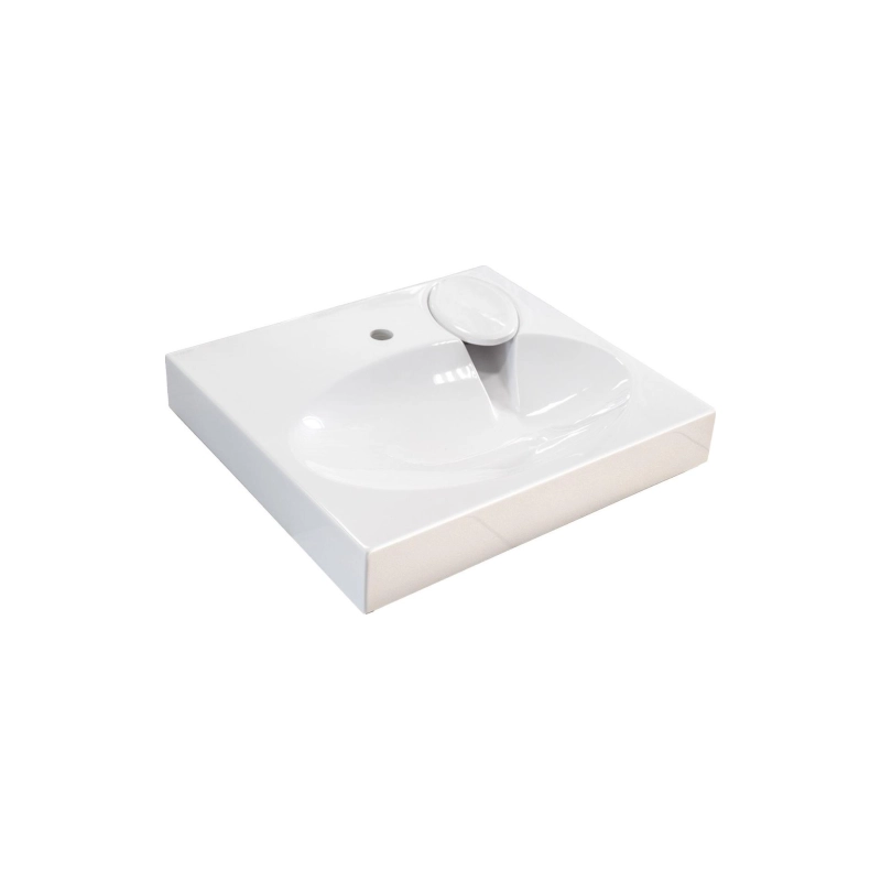 Раковина Bella 60 подвесная, над стиральной машиной, белая, УТ000101255