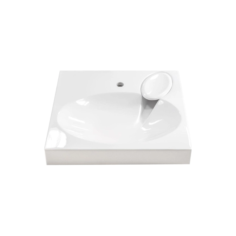 Раковина Bella 60 подвесная, над стиральной машиной, белая, УТ000101255