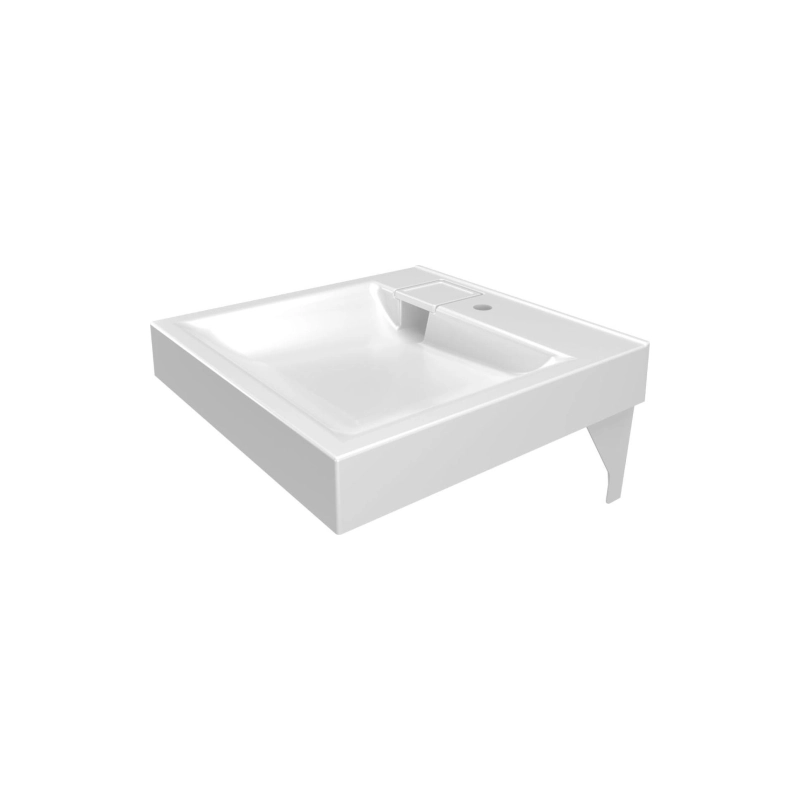 Раковина Ellen 60 подвесная, над стиральной машиной, белая, УТ000101256