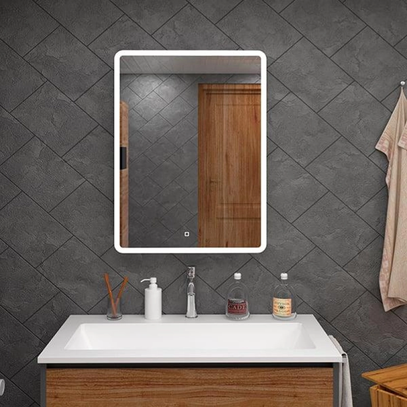 Зеркало-шкаф Arena 60, 600х800 (ШВ) сенсор.выкл., светодиод.подсветка, правый, УТ000067816