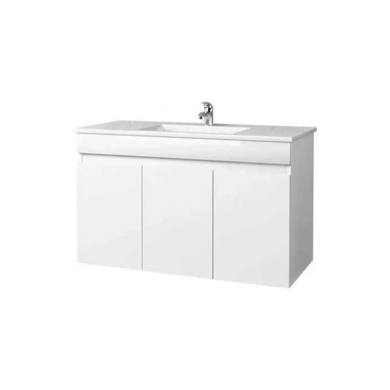 Тумба NEXT 100 100х60х44 см, подвесная, с раковиной More 100, белый, УТ000086061