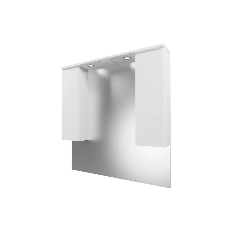 Зеркало-шкаф Next 100/2,1000х1000 (ШВ) выкл. на корпусе, светодиод.подсветка, УТ000020840