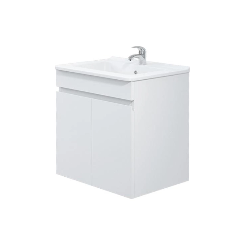 Тумба Next 60 60х60х45 см, подвесная, с раковиной Next 60, белый, УТ000040368