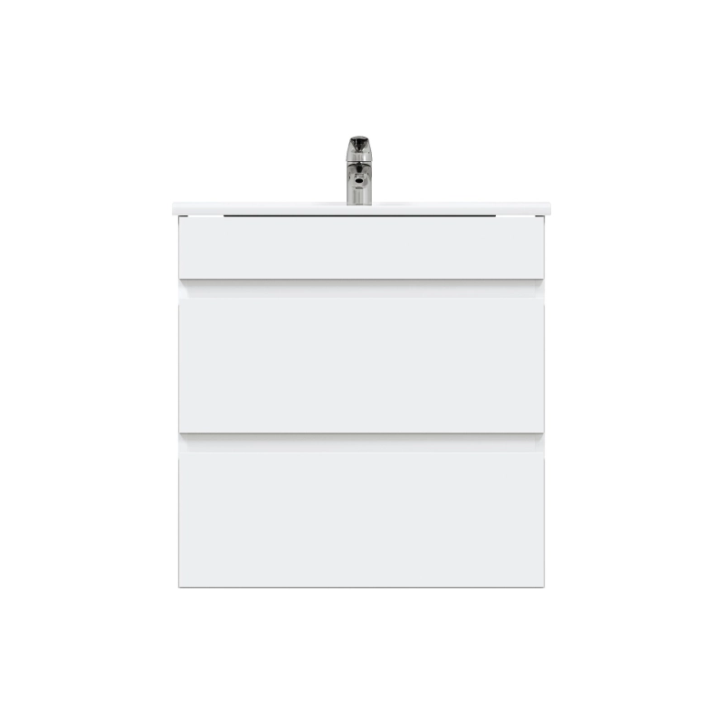 Тумба Next 60/2 60х60х45 см, подвесная, с раковиной Next 60, белый, УТ000054598