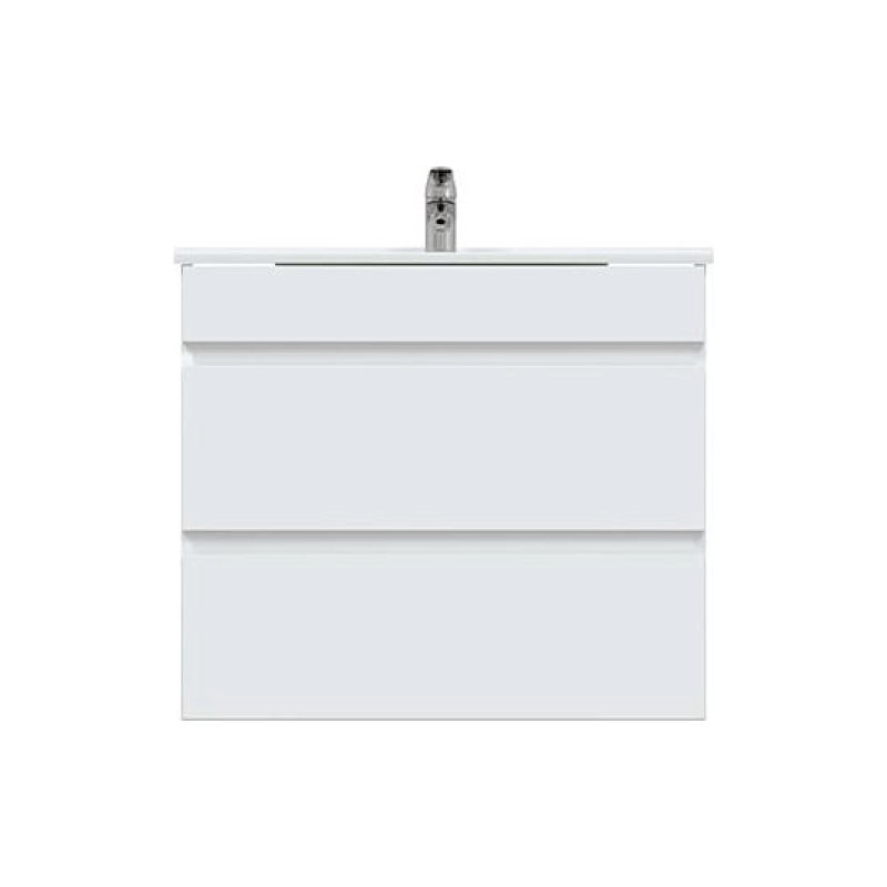 Тумба Next 70/2 70х60х45 см, подвесная, с раковиной Next 70, белый, УТ000053557