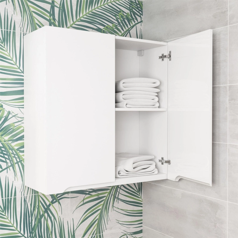 Шкаф подвесной Soho 80 80х82х30 см, белый, УТ000087818