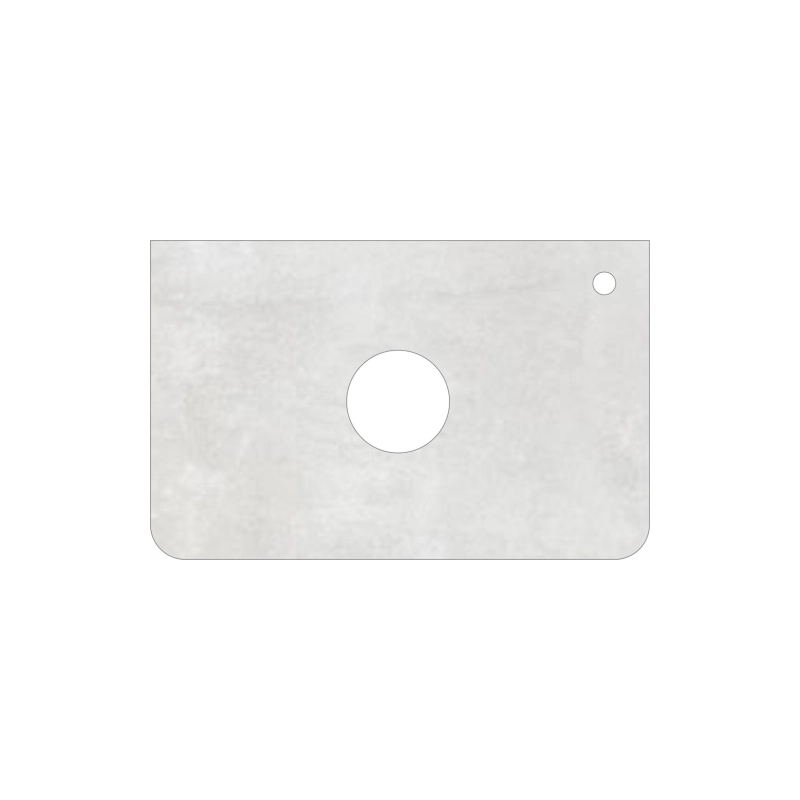 Столешница Grey Light 60 58,5х9х40,5 см, светло-серый, УТ000073463