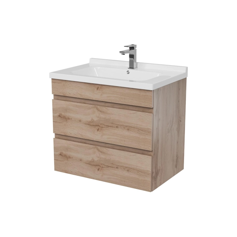 Тумба Karelia 70 70х60х45 см, подвесная, с раковиной Simple 70, УТ000098821