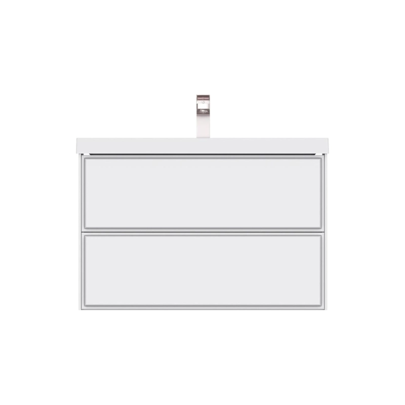 Тумба Dante 80 80х50х45 см, подвесная, с раковиной Style 80, белый, УТ000094182