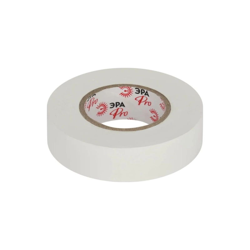 Изолента ПВХ ЭРА Профессиональная 19мм*20м белая