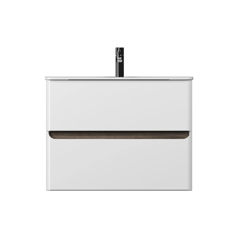 Тумба Savag 80 80х60х49 см, подвесная, с раковиной Astra 80, белый матовый, УТ000094191