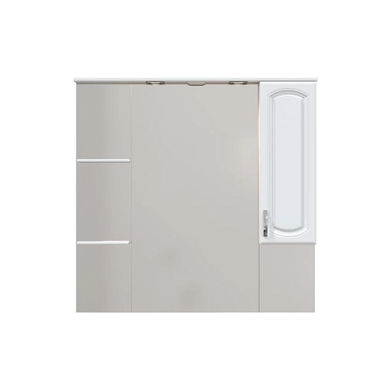 Зеркало-шкаф Мия 105 1050х1000 (ШВ) выкл. на корпусе, светодиод.подсветка, правый, УТ000032038