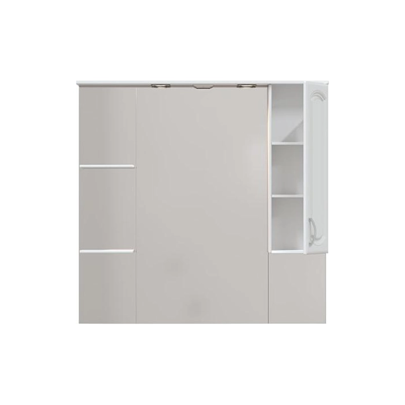 Зеркало-шкаф Мия 105 1050х1000 (ШВ) выкл. на корпусе, светодиод.подсветка, правый, УТ000032038