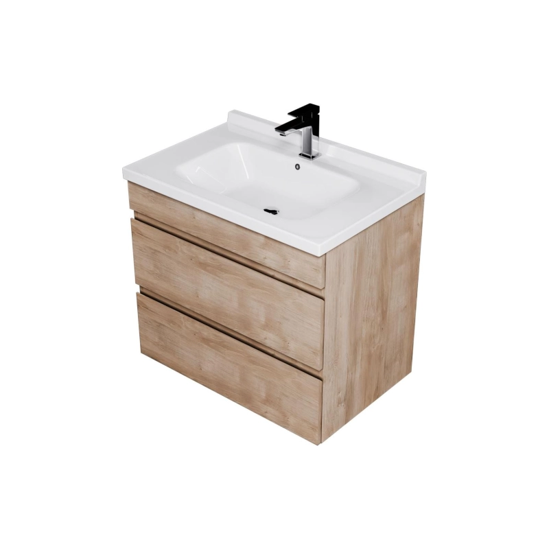 Раковина Simple 70 700х470х216 накладная, прямоугольная, белый, УТ000095663