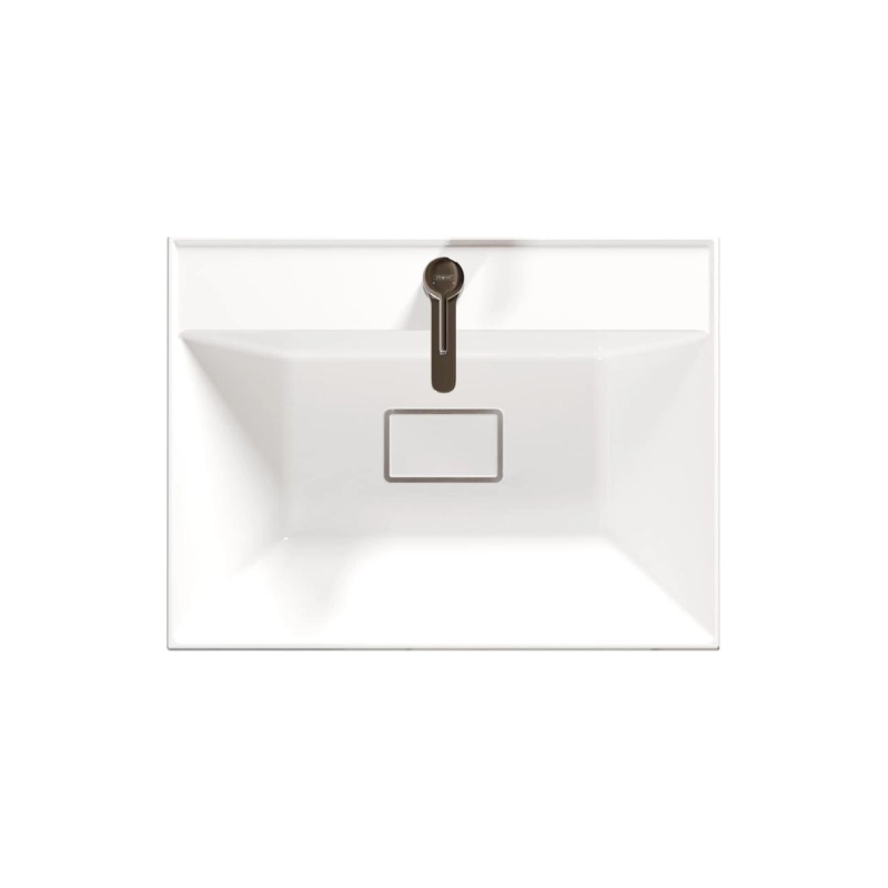 Раковина Style 60 600х450х158 накладная, прямоугольная, белый, УТ000078815