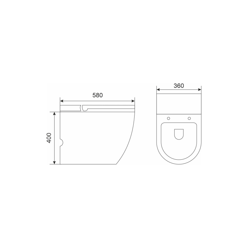 Унитаз импульсный PROXY impulse, напольный, сидение дюропласт, микролифт, УТ000097618