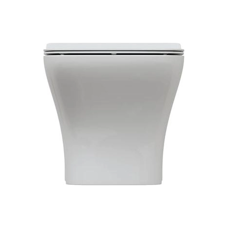 Унитаз подвесной QUADRO, безободковый, сиденье дюропласт, микролифт, УТ000051492