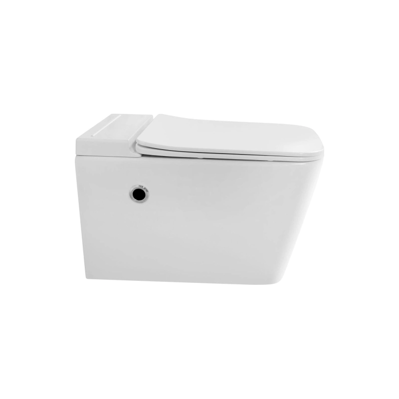 Унитаз импульсный подвесной SENS impulse, безободковый, сиденье дюропласт, микролифт, УТ000097619