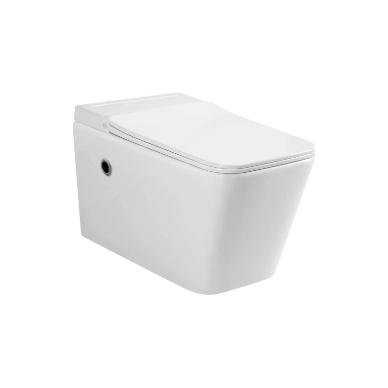 Унитаз импульсный подвесной SENS impulse, безободковый, сиденье дюропласт, микролифт, УТ000097619